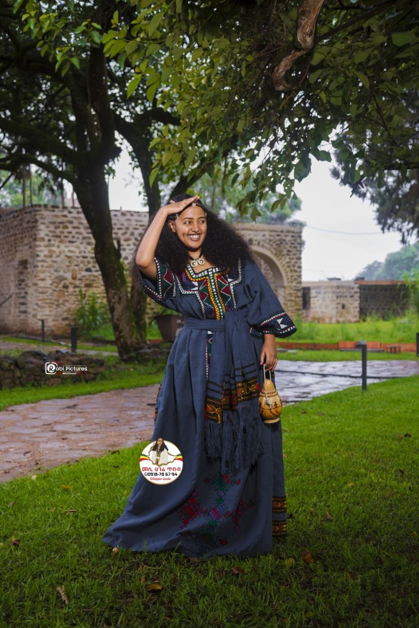 Women Kemis Tilf Tibeb የሴቶች ቀሚስ ጥልፍ ጥበብ