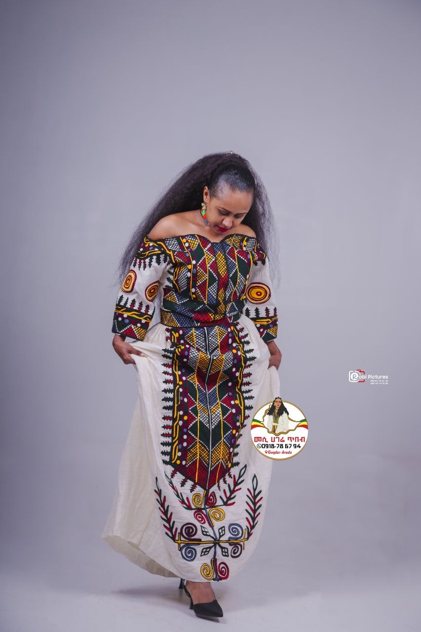 Women Kemis Tilf Tibeb የሴቶች ቀሚስ ጥልፍ ጥበብ