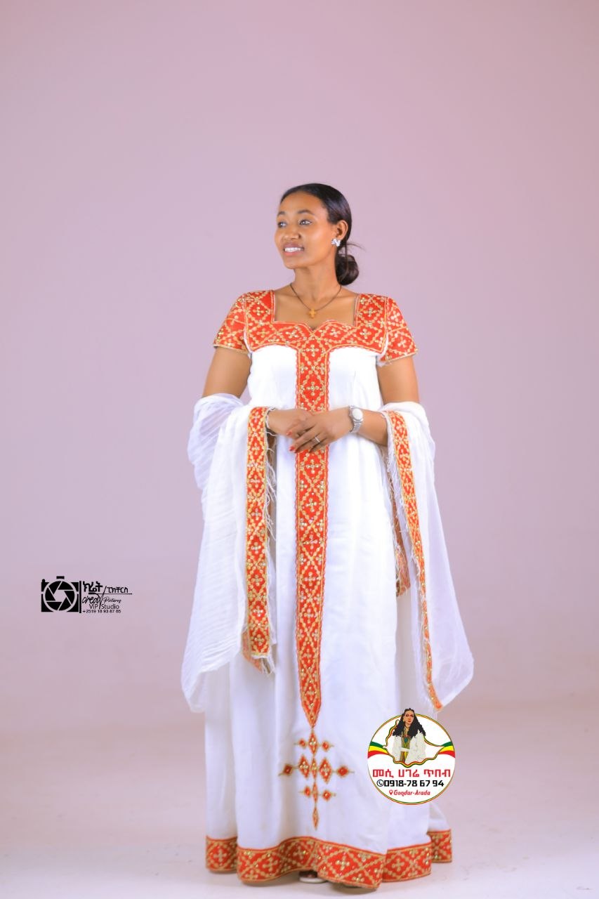 Women Kemis Tilf Tibeb የሴቶች ቀሚስ ጥልፍ ጥበብ