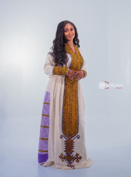 Women Kemis Tilf Tibeb የሴቶች ቀሚስ ጥልፍ ጥበብ