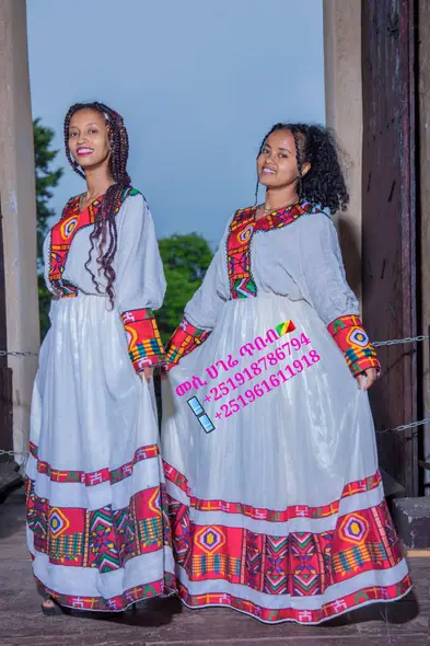 Women Kemis Tilf Tibeb የሴቶች ቀሚስ ጥልፍ ጥበብ